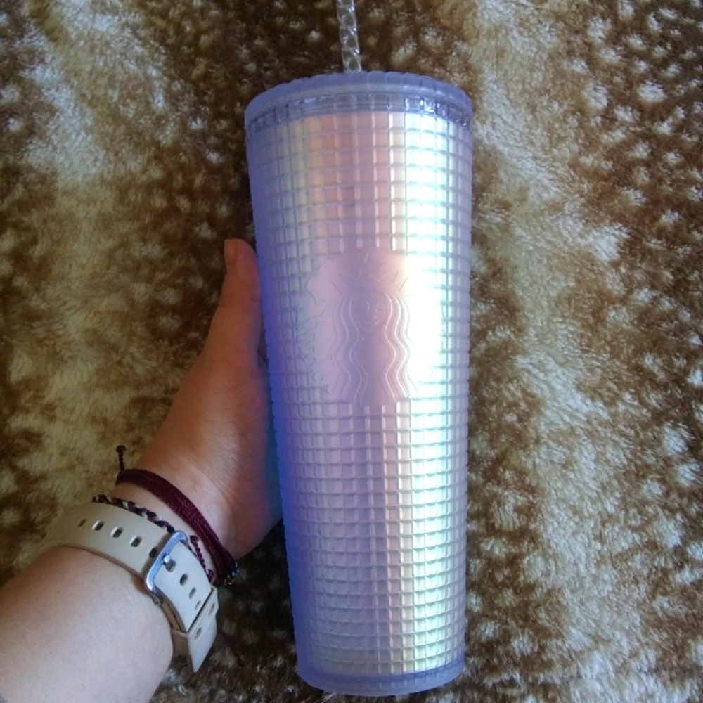 ❤FLASH SELL❤New Spring Starbucks Grid Tumbler